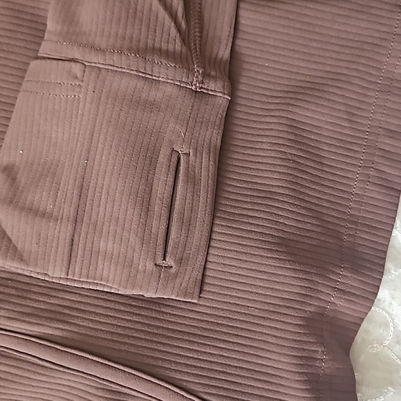 Lululemon Defined Cropped Jacket Ribbed Nulu - Size 10 - Picture 10 of 13